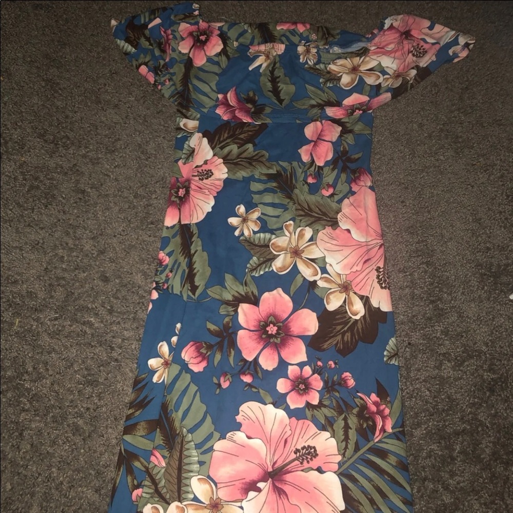 Off the shoulder dress